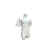 Intissimopiú uomo art. 859 maglia a mezza manica lana e cotone con scollo a 'V'