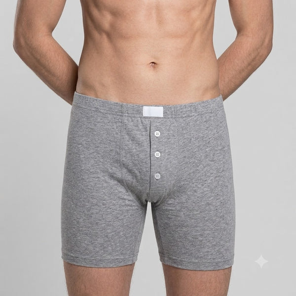 Boxer uomo Olimpia art. 357 con apertura in cotone elasticizzato