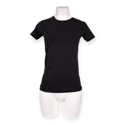 T-shirt Jadea Girocollo Donna in Cotone Elasticizzato
