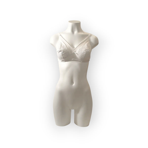 Reggiseno SièLei Art. 93 – In Cotone con Pizzo, Senza Ferretto