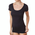 T-shirt Jadea Scollo Ampio Art. 4181 Donna in Cotone Elasticizzato
