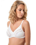 Reggiseno SièLei Art. 93 – In Cotone con Pizzo, Senza Ferretto